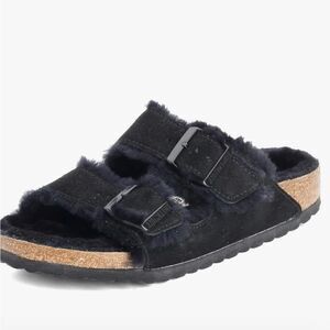 NWOT Birkenstock Arizona Shearling Sandals